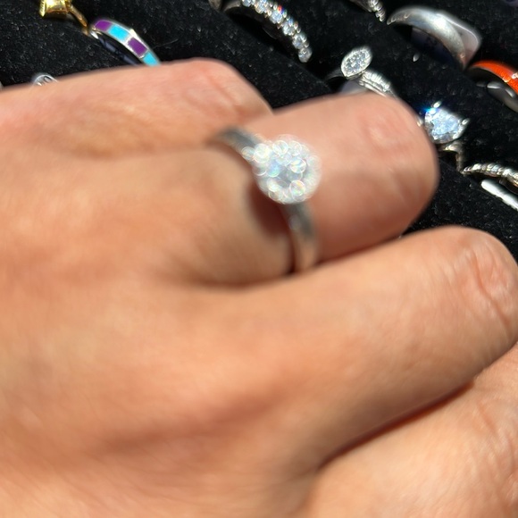 Tacori Jewelry - TACORI STERLING SILVER CZ RING